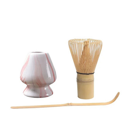 3 σε 1 Σετ Matcha Bamboo Whisk Κουταλάκι Κεραμικό μπολ Παραδοσιακά σετ τσαγιού για το σπίτι Εργαλεία παρασκευής τσαγιού Αξεσουάρ Δώρα γενεθλίων