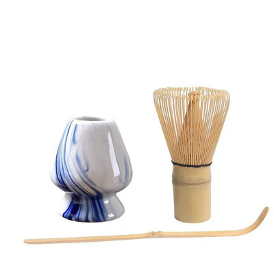 3 σε 1 Σετ Matcha Bamboo Whisk Κουταλάκι Κεραμικό μπολ Παραδοσιακά σετ τσαγιού για το σπίτι Εργαλεία παρασκευής τσαγιού Αξεσουάρ Δώρα γενεθλίων