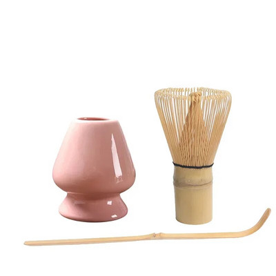 3 σε 1 Σετ Matcha Bamboo Whisk Κουταλάκι Κεραμικό μπολ Παραδοσιακά σετ τσαγιού για το σπίτι Εργαλεία παρασκευής τσαγιού Αξεσουάρ Δώρα γενεθλίων