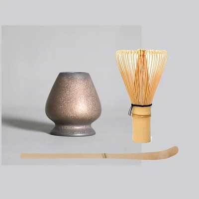 3 σε 1 Σετ Matcha Bamboo Whisk Κουταλάκι Κεραμικό μπολ Παραδοσιακά σετ τσαγιού για το σπίτι Εργαλεία παρασκευής τσαγιού Αξεσουάρ Δώρα γενεθλίων