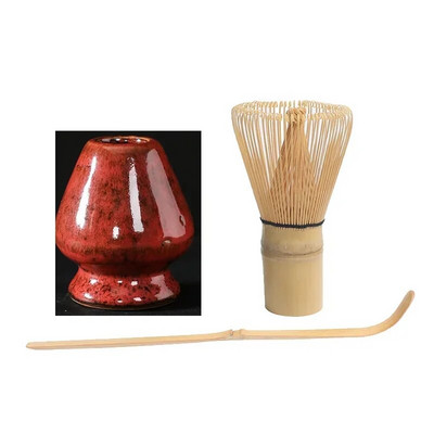 3 σε 1 Σετ Matcha Bamboo Whisk Κουταλάκι Κεραμικό μπολ Παραδοσιακά σετ τσαγιού για το σπίτι Εργαλεία παρασκευής τσαγιού Αξεσουάρ Δώρα γενεθλίων