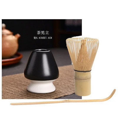 3 σε 1 Σετ Matcha Bamboo Whisk Κουταλάκι Κεραμικό μπολ Παραδοσιακά σετ τσαγιού για το σπίτι Εργαλεία παρασκευής τσαγιού Αξεσουάρ Δώρα γενεθλίων