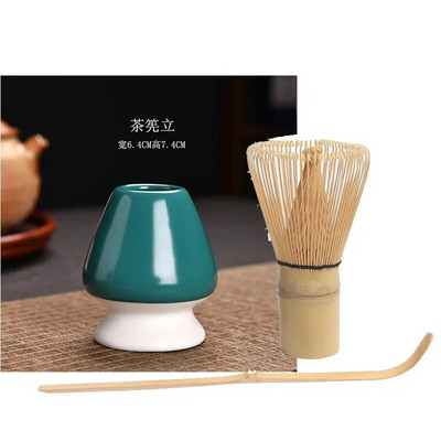 3 σε 1 Σετ Matcha Bamboo Whisk Κουταλάκι Κεραμικό μπολ Παραδοσιακά σετ τσαγιού για το σπίτι Εργαλεία παρασκευής τσαγιού Αξεσουάρ Δώρα γενεθλίων