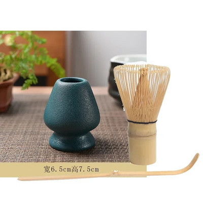 3 σε 1 Σετ Matcha Bamboo Whisk Κουταλάκι Κεραμικό μπολ Παραδοσιακά σετ τσαγιού για το σπίτι Εργαλεία παρασκευής τσαγιού Αξεσουάρ Δώρα γενεθλίων