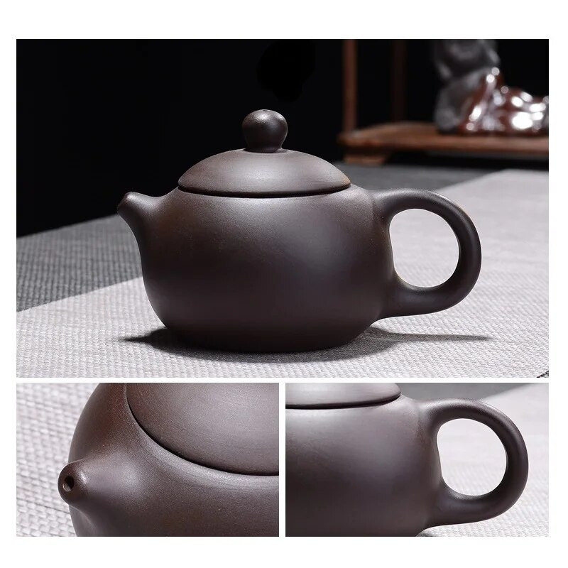 Zisha teenõude teenus Hiina lillast savist teekannu komplekt teetõmmis Käsitsi valmistatud teetass Tasuta kohaletoimetamine