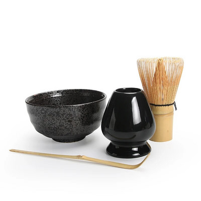 4tk/komplekt traditsiooniline matcha kingikomplekt naturaalsest bambusest matcha vispli keraamiline Matcha Bowl visplihoidja jaapani teekomplektid