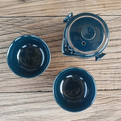 Šiuolaikiniai keraminiai stalo reikmenys arbatinuko stalviršio puošmena Nešiojami kelionių Kung Fu arbatos rinkiniai Porcelianiniai amatai Namų dekoravimo priedai