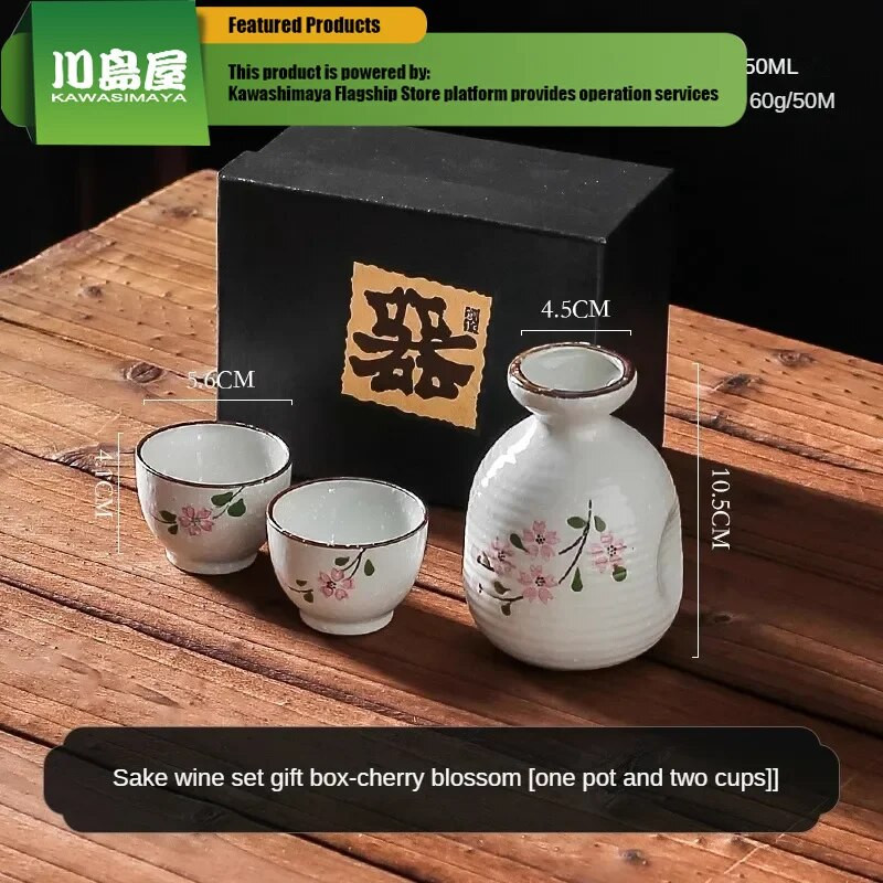 KAWASIMAYA japoniškų sakų rinkiniai, buitiniai japoniško sake puodų šildytuvai Sake puodų puodams Sake puodeliai Shochu puodeliai baltos sake puodeliai