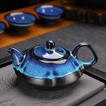 Керамичен сервиз за чай Китайски кунг-фу Аксесоари за производство на чай Една тенджера с четири чаши най-добър чай Ентусиасти Празнични подаръци