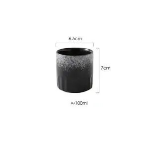 200ml Japoniško stiliaus arbatos puodelis Keraminis kavos puodelis Bokalai Alus Viskis Stiklas Gėrimų puodelis Latte Kavos puodelis