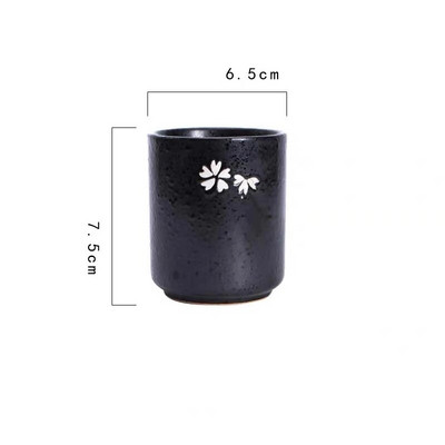 Δημιουργικό ρετρό ιαπωνικό στυλ Κεραμικό φλιτζάνι σούπας Χοντρό κεραμικό ζωγραφισμένο στο χέρι δικτυωτό μοτίβο Φλιτζάνι τσαγιού Φλιτζάνι καφέ Κύπελλο κρασιού Ποτό