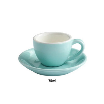 1 комплект цветни керамични чаши за кафе, комплект чаши за еспресо, порцеланови следобедни чаени чаши, чаша за закуска, мляко, сладки керамични чаши на едро