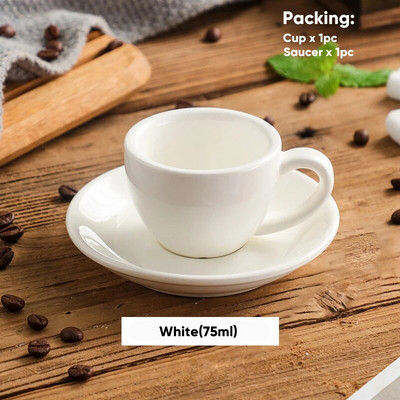 1 rinkinys spalvotų keraminių kavos puodelių rinkinys espreso kavos puodeliai porcelianiniai popietės arbatos puodeliai pusryčių pieno puodelis Mieli keramikiniai puodeliai didmeninė prekyba