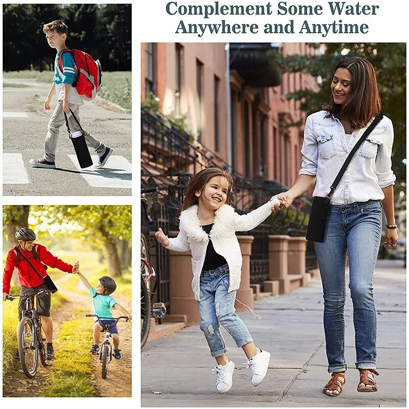 420-1500 ML Neoprenska torbica Držač Navlaka s rukavom Futrola za sportsku bocu s vodom Izolirana torba Nosač za šalicu Boca