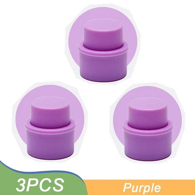 1/2/3 kom čepova za boce, hermetički nepropusnih čepova za soda kovrčave čepove za brtvljenje pića za višekratnu upotrebu, poklopac za čepove za boce s gaziranim napitcima