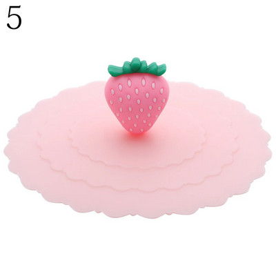 24 boje 10 cm silikonski poklopac za šalicu za višekratnu upotrebu, slatki pečatni poklopac za vakuumsku šalicu, otporan na prašinu, čaj, kava, poklopci, dodaci za šalice