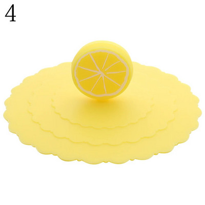 24 boje 10 cm silikonski poklopac za šalicu za višekratnu upotrebu, slatki pečatni poklopac za vakuumsku šalicu, otporan na prašinu, čaj, kava, poklopci, dodaci za šalice