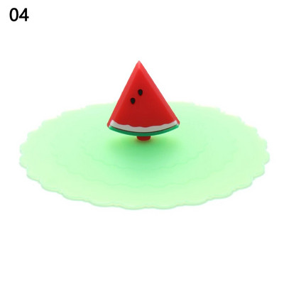 24 boje 10 cm silikonski poklopac za šalicu za višekratnu upotrebu, slatki pečatni poklopac za vakuumsku šalicu, otporan na prašinu, čaj, kava, poklopci, dodaci za šalice