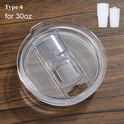 20/30Oz plastikinių dangtelių sandarinimo butelio dangtelio dangtelis, apsaugantis nuo išsiliejimo plano puodelio dangtelis „Ozark for Trail for Artic for Yeti“ puodelio priedai