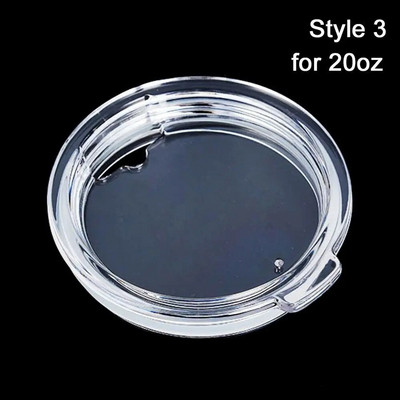 20/30Oz plastikinių dangtelių sandarinimo butelio dangtelio dangtelis, apsaugantis nuo išsiliejimo plano puodelio dangtelis „Ozark for Trail for Artic for Yeti“ puodelio priedai