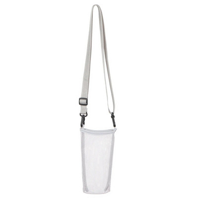 1 tk kaasaskantav sportliku veepudeli kate võrgust varrukas koti ümbris kott pudelid tassikott Matkatarbed jooginõude tarvikud