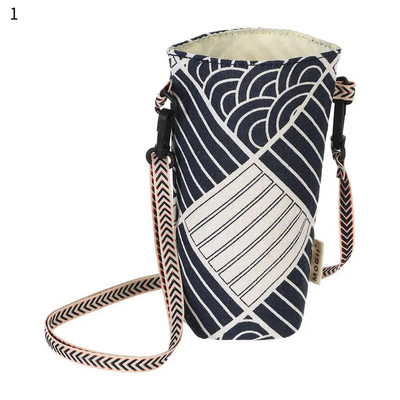 Ištraukiamas dirželis vandens butelio laikiklio nešiklio puodelio rankovės nuo karšto puodelio laikiklio vandens butelio maišelio puodelio maišelis lauko kasdieniai įrankiai