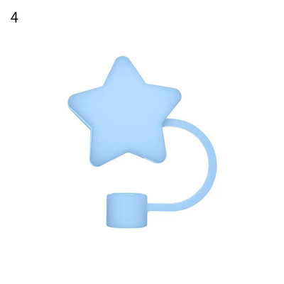 1 vnt Kūrybinis daugkartinio naudojimo silikoninis šiaudinis kištukas, atsparus purslams, geriamasis nuo dulkių dangtelis Dulkėms atsparus šiaudų antgaliai uždengiamas puodelio priedas virtuvės įrankis