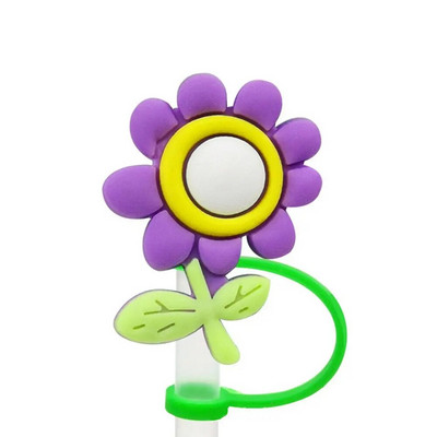 1 vnt Kūrybinis daugkartinio naudojimo silikoninis šiaudinis kištukas, atsparus purslams, geriamasis nuo dulkių dangtelis Dulkėms atsparus šiaudų antgaliai uždengiamas puodelio priedas virtuvės įrankis