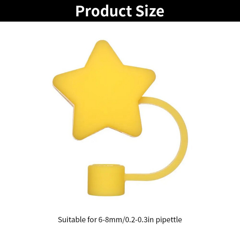 1 vnt Kūrybinis daugkartinio naudojimo silikoninis šiaudinis kištukas, atsparus purslams, geriamasis nuo dulkių dangtelis Dulkėms atsparus šiaudų antgaliai uždengiamas puodelio priedas virtuvės įrankis