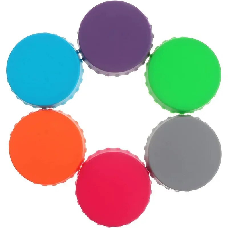 1/3/6tk Standardne joogipurgi kaaned Lekkekindel tihenduskork Punane vein Pehme kork Tihenduskork Joogipurgi kaaned Soodakaane kaitsed