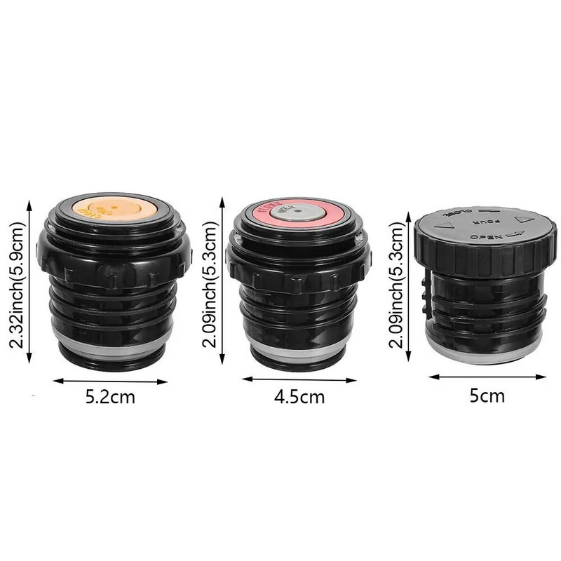 1PC Novi vakumski poklopac za bocu Čep Termo šalica Čep za poklopac Termos šalica Zamjena poklopca za čep za kampiranje na otvorenom Putni alati