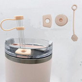 Silikonski čep otporan na prolijevanje kompatibilan za Stanley Cup 2.0 40oz/ 30oz slamčica protiv curenja Poklopac Dodaci za čašu