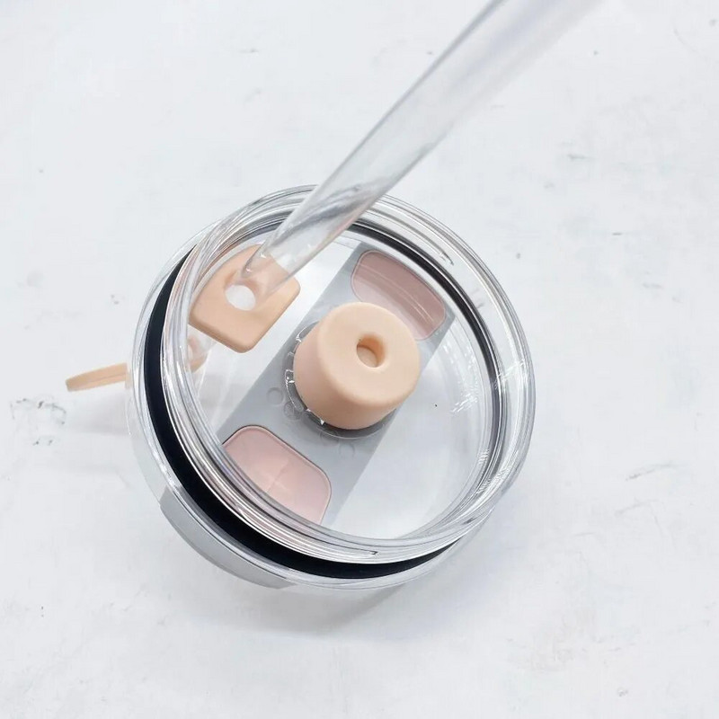 Silikonski čep otporan na prolijevanje kompatibilan za Stanley Cup 2.0 40oz/ 30oz slamčica protiv curenja Poklopac Dodaci za čašu