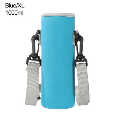 1 kom. torba s poklopcem za bocu s remenom Neoprenski držač za pohranu vode naramenica crna izolacijska torba za nosač boce dnevni alati