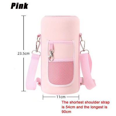 1 kom. torba s poklopcem za bocu s remenom Neoprenski držač za pohranu vode naramenica crna izolacijska torba za nosač boce dnevni alati