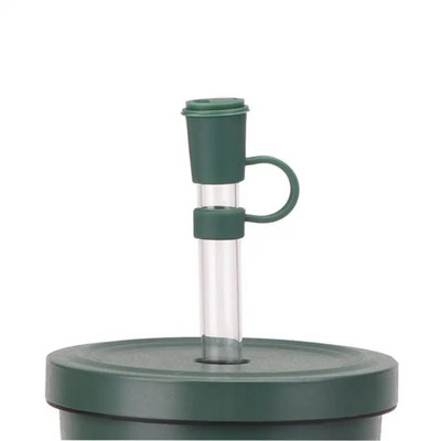 1 τεμ. σιλικόνης καλαμάκια καλύμματα καλύμματα αδιάβροχα καλαμάκια χαριτωμένα επαναχρησιμοποιήσιμα άκρα από άχυρο 12 χιλιοστών Αξεσουάρ σπιτιού