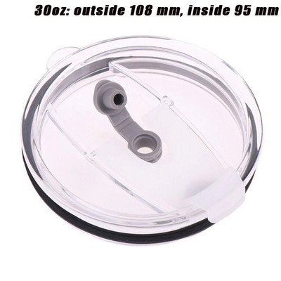 20/30Oz tihenduspudeli kate pritsmekindlad tavalised plastkaaned Ozarki jaoks Trail for Rtic jaoks Yei Tumber Cup termose tassi jaoks