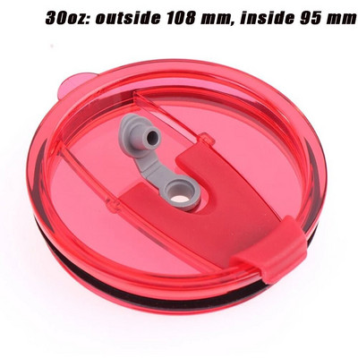 20/30Oz tihenduspudeli kate pritsmekindlad tavalised plastkaaned Ozarki jaoks Trail for Rtic jaoks Yei Tumber Cup termose tassi jaoks