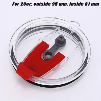 20/30Oz tihenduspudeli kate pritsmekindlad tavalised plastkaaned Ozarki jaoks Trail for Rtic jaoks Yei Tumber Cup termose tassi jaoks