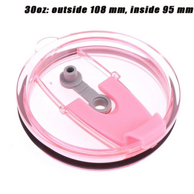 20/30Oz tihenduspudeli kate pritsmekindlad tavalised plastkaaned Ozarki jaoks Trail for Rtic jaoks Yei Tumber Cup termose tassi jaoks