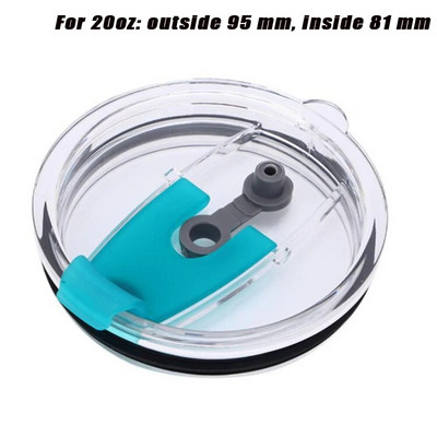 20/30Oz tihenduspudeli kate pritsmekindlad tavalised plastkaaned Ozarki jaoks Trail for Rtic jaoks Yei Tumber Cup termose tassi jaoks