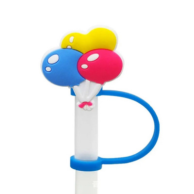 1 vnt Kūrybinis daugkartinio naudojimo silikoninis šiaudinis kištukas, atsparus purslams, geriamasis nuo dulkių dangtelis Dulkėms atsparus šiaudų antgaliai uždengiamas puodelio priedas virtuvės įrankis