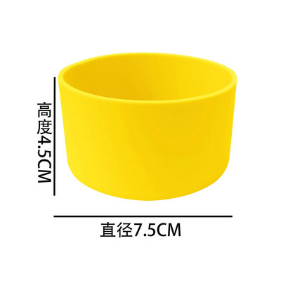 1vnt silikono pagrindo puodelio dangtelis, neslystantis buteliuko bagažinės rankovės, 12 ir 24 32 ir 40 uncijų kolbos vandens dangtelis lauko stovyklavimo žygiams pėsčiomis