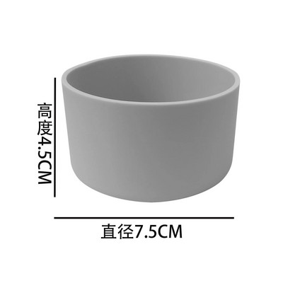 1vnt silikono pagrindo puodelio dangtelis, neslystantis buteliuko bagažinės rankovės, 12 ir 24 32 ir 40 uncijų kolbos vandens dangtelis lauko stovyklavimo žygiams pėsčiomis