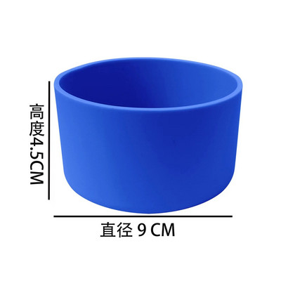 1vnt silikono pagrindo puodelio dangtelis, neslystantis buteliuko bagažinės rankovės, 12 ir 24 32 ir 40 uncijų kolbos vandens dangtelis lauko stovyklavimo žygiams pėsčiomis