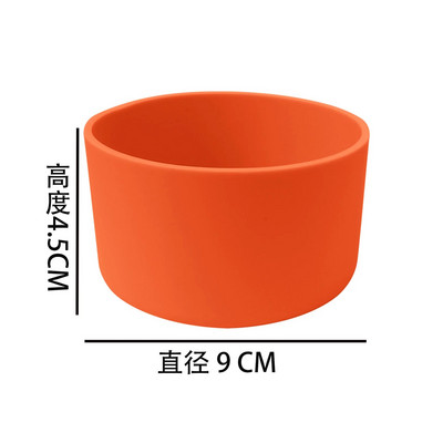 1vnt silikono pagrindo puodelio dangtelis, neslystantis buteliuko bagažinės rankovės, 12 ir 24 32 ir 40 uncijų kolbos vandens dangtelis lauko stovyklavimo žygiams pėsčiomis