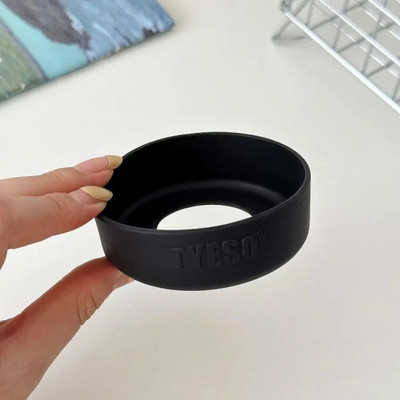 Προστατευτικό κάλυμμα μπουκαλιού ανθεκτικό αντιολισθητικό κάλυμμα κυπέλλου διαμέτρου 71-77 mm Μπουκάλι Tyeso με κάτω μανίκι σιλικόνης γενικής χρήσης