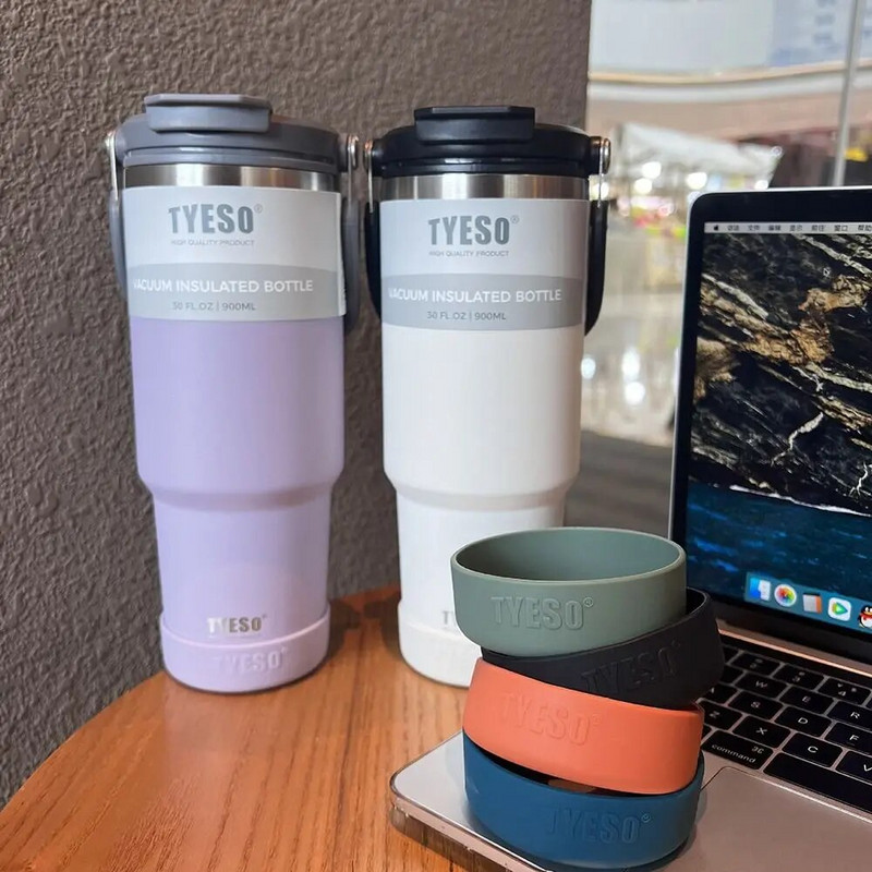 Προστατευτικό κάλυμμα μπουκαλιού ανθεκτικό αντιολισθητικό κάλυμμα κυπέλλου διαμέτρου 71-77 mm Μπουκάλι Tyeso με κάτω μανίκι σιλικόνης γενικής χρήσης