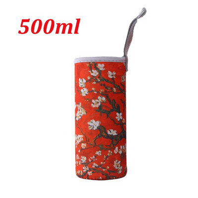 Θήκη Sport Bottle Water Case Insolated Bag Thermos Cup Pouch Portable Vacuum Glass Cup Set Αξεσουάρ Sport Camping 350ml—500ml