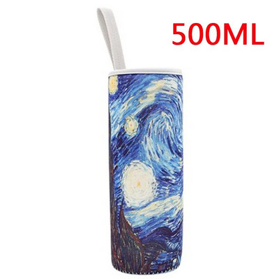 Θήκη Sport Bottle Water Case Insolated Bag Thermos Cup Pouch Portable Vacuum Glass Cup Set Αξεσουάρ Sport Camping 350ml—500ml